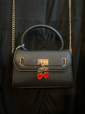 Cherry Charm Mini Purse